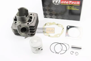 Циліндр к-кт (цпг) Honda TACT AF09/AF16 65cc-44мм (палець 10мм, кріплення глушника 54мм), Тайвань