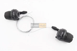 Переключатели (грипшифт) 3x6 скоростей, чёрные MS-12