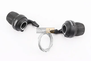 Переключатели (грипшифт) 3x7 скоростей, чёрные CR-SH100