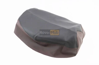 Чохол сидіння Honda DIO TACT AF24 (еластичний, міцний матеріал) чорний / коричневий