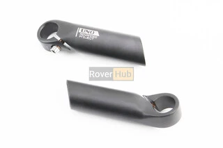 Ріжки керма 22,2x110мм алюмінієві, чорні BE-301