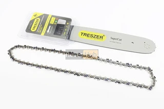 Шина 15"-1,5mm 325 64зв L-45см + ланцюг 325-1,5mm-64зв. квад. зуб, на блістері