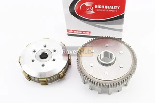 Зчеплення, маховик в зборі (6 болтів, маховик 73 зуб.) ZUBR/F5