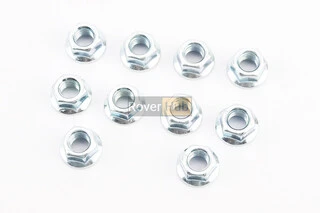 Гайка М10x1,5 фланц 8 цб зубч DIN6923, к-кт 10шт