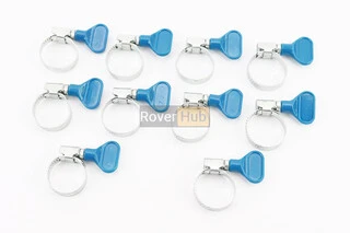 Хомут затяжной с ключом 16-25x9мм к-кт 10шт