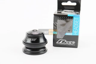 Кермова колонка 1-1/8" (44/28,6x44/30) безрізьбової вилки, напівінтегровані, висока, чорний H115M-1