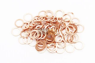 Шайба мідна 10x14x1мм DIN7603A, к-кт 100шт