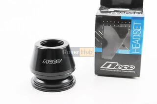 Кермова колонка 1-1/8" (44/28.6x44/30) різьбової вилки, висока, чорні H112N