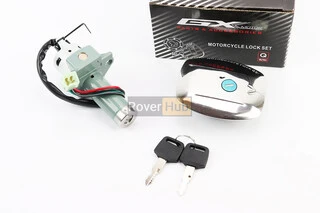 Замки к-кт (запалювання, кришка бака прямокутна) 125J