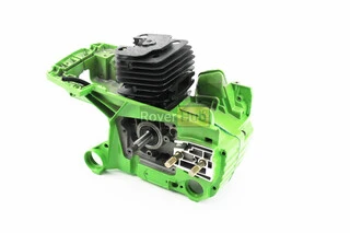 Блок двигуна у зборі 45cc 43mm, зелений картер, чорний циліндр