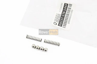 Пружина шестерні 2шт D-6mm, L-22mm + кулька 4шт D-6mm к-кт