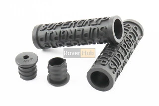 Ручки керма 100мм, чорні TRP-111B