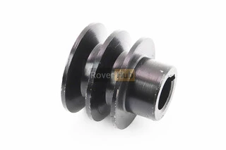 Шків під колінвал d-19mm (D-55mm, два пази під ремінь SPА, метал) 168F/170F