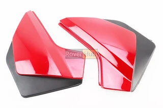 Пластик - боковой средний лев, прав к-кт 2шт КРАСНЫЙ