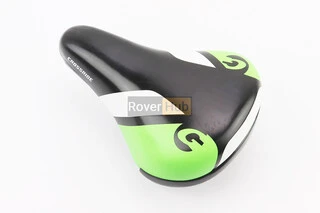 Сидіння CHILD 230x150мм, чорне з зелено-білим малюнком BSK-N185-10