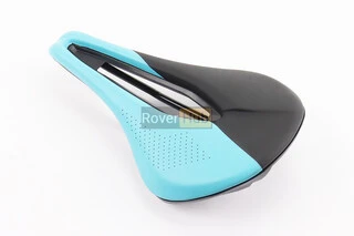 Сиденье MTB 245x145мм, чёрно-голубой FSK-5003