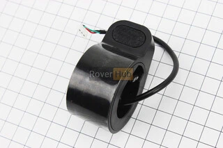 Ручка газу (акселератор), роз'єм "мама 3", чорна Xiaomi Mijia M365 (електросамокат)