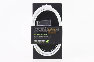 Трос заднего тормоза (трос 200см; кожух 182см), белый Kugoo M4/M4Pro (электросамокат)