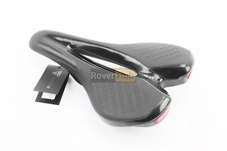 Сиденье MTB 255x155мм с фонарем, зарядка от USB, чёрное LT-911