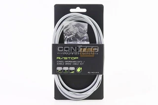 Трос заднього гальма (трос 200см; кожух 182см), сірий (електросамокат)