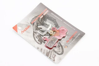 Гальмівні колодки Disk-brake (Sram X0, X7, X9, XX, Avid Elixir 1,3,5,7,8, Kugoo M5,G1,G-Booster), червоні YL-1021