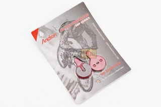 Гальмівні колодки Disk-brake (Kugoo G2 Pro, Bolids Boli-BB8, YINXING), червоні YL-1057