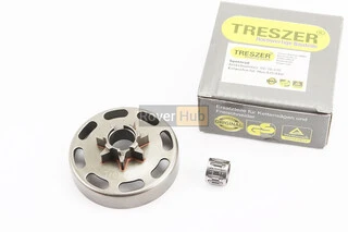 Тарілка зчеплення "зірка" 325-7 Husqvarna-435/435е/440 + підшипник