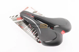 Сиденье MTB 280x160мм, чёрно-бело-красное YF-1050