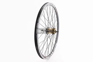 Колесо 24" заднє V/Disk-brake, обід "крапля" алюмінієвий, втулка 14Gx36H, під вільнобіг, кріпл. гайка, "GRAVITY"