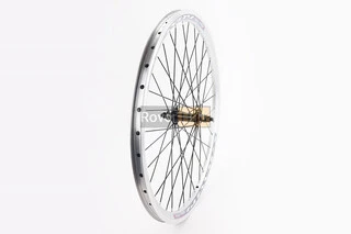 Колесо 24" переднее V-brake, обод "капля" алюминиевый, втулка 14Gх36H, крепл. гайка, "GRAVITY"