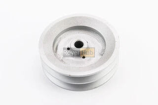 Шкив D-125mm под шлиц Z-19 (два паза под ремень SPB)