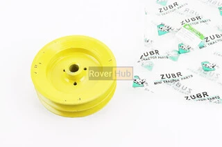 Шкив D-125mm под шлиц Z-19 (два паза под ремень SPB)