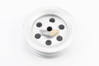 Шкив D-140mm под шлиц Z-19 (два паза под ремень SPB)