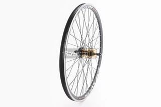 Колесо 26" заднє Disk-brake, обід алюмінієвий, втулка 14Gx36H, під вільнобіг, кріпл. гайка, "GRAVITY" (можл. подряпини)