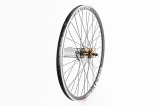 Колесо 27,5" переднее Disk-brake, обод "капля" и втулка 14Gx36H алюминиевые NECO MS31F, крепл. эксцентрик, "GRAVITY"