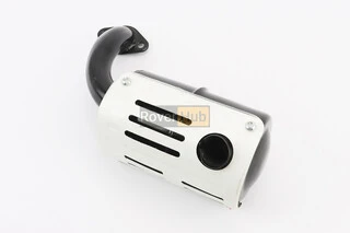 Глушитель R180NM (с коленом 2отв.)