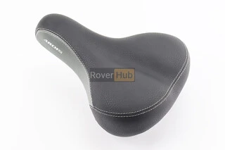 Сидіння ХВЗ 260x180мм, чорно-сіре N312