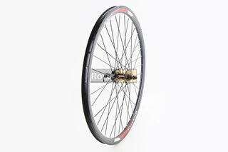 Колесо 27,5" переднє Disk-brake, обід "крапля" та втулка 14Gx36H алюмінієві NECO MS37F, кріпл. ексцентрик, "GRAVITY"