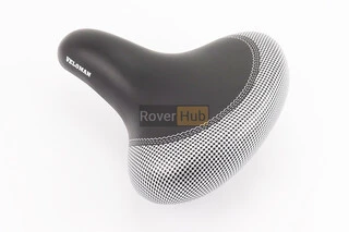 Сидіння ХВЗ 260x230мм, чорно-сіре CROSSRIDE N662-А