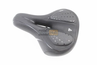 Сидіння ХВЗ 270x185мм з гелевими вставками, чорне