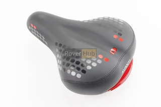 Сиденье ХВЗ 270х210мм, чёрное стоп сигналом A-1