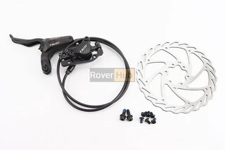 Тормоз Disk-brake гидравлический передний, диск 180мм, крепл. 6 болтов, чёрный F-800