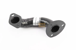 Колено (труба) глушителя 2х3отв., сварное Тип 3 (возможны дефекты покраски)