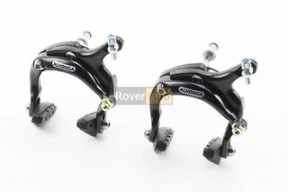 Гальмо ROAD V-brake кліщового типу, переднє+заднє, хід колодки 67-79мм, алюмінієве, чорне HJ-1201AD