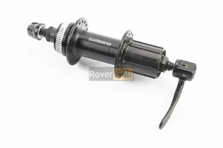 Втулка задня MTB алюмінієва 14Gx36H під касету 8-10зв, Disk-brake Center Lock, кріпл. ексцентрик, чорна FH-TX505