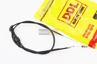 Трос газу МТ подвійний під один карбюратор PZ з прискорювачем (трос 123/129см; кожух 108/114см)