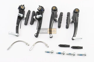 Тормоз V-brake 110мм (2 колеса), алюминиевый, чёрный С-310