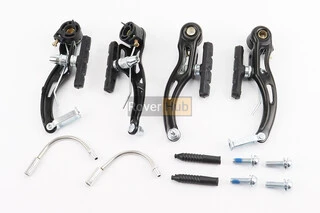 Гальмо V-brake 110мм (2 колеса), чорне СВ-117