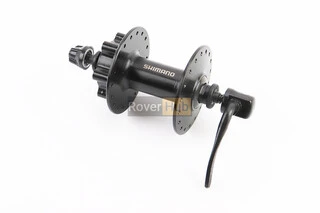 Втулка передня MTB алюмінієва 14Gx36H, Disk-brake, кріпл. ексцентрик, чорна Tourney HB-TX506