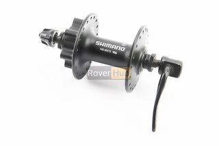 Втулка передня MTB алюмінієва 14Gx36H, Disk-brake, кріпл. ексцентрик, чорна ALIVIO HB-M475